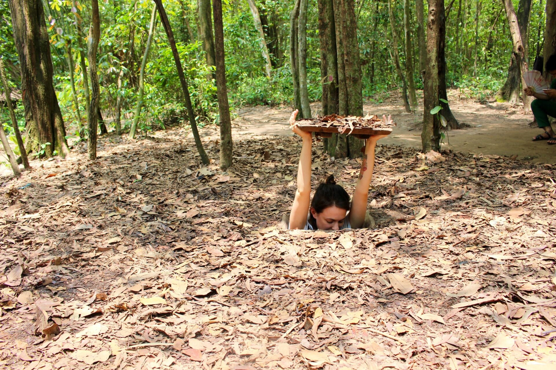 Half Day At Cu Chi Tunnels Experience